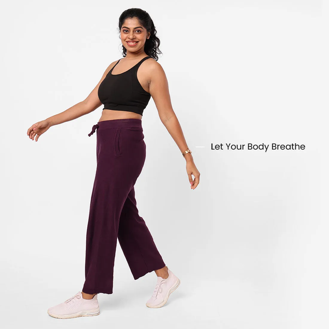 Move All Day Cotton Wide Pants