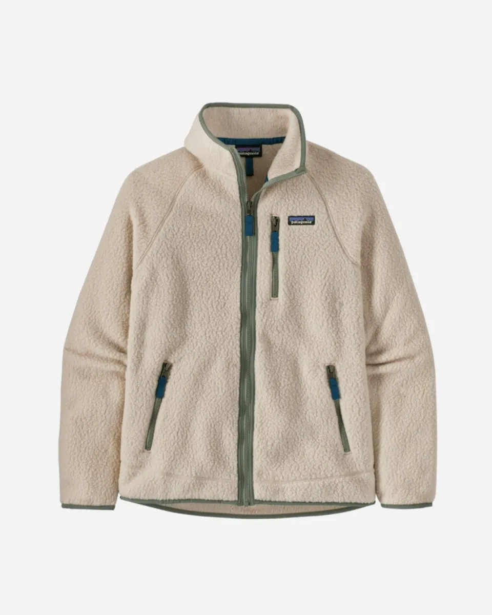 M's Retro Pile Jacket - Dark Natural