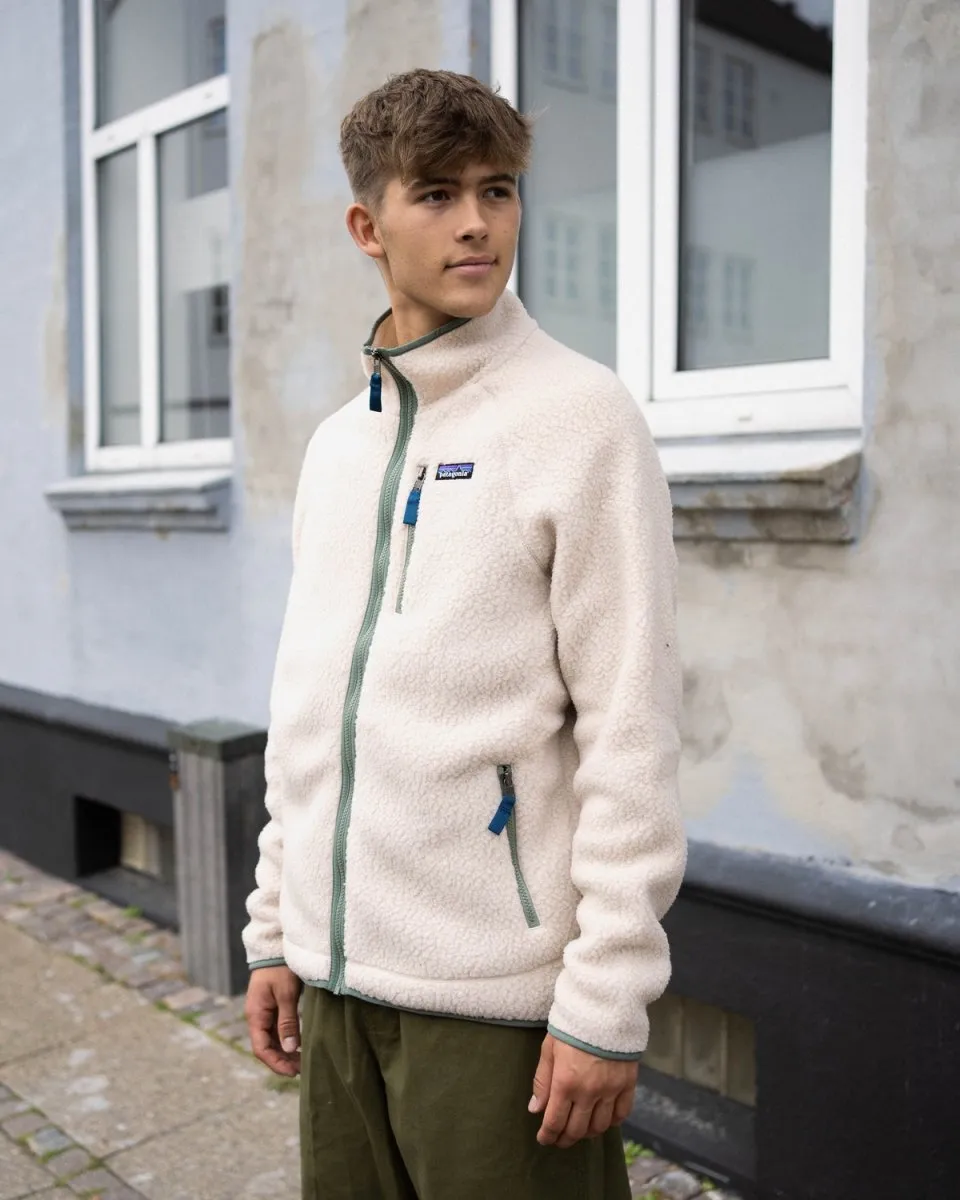 M's Retro Pile Jacket - Dark Natural