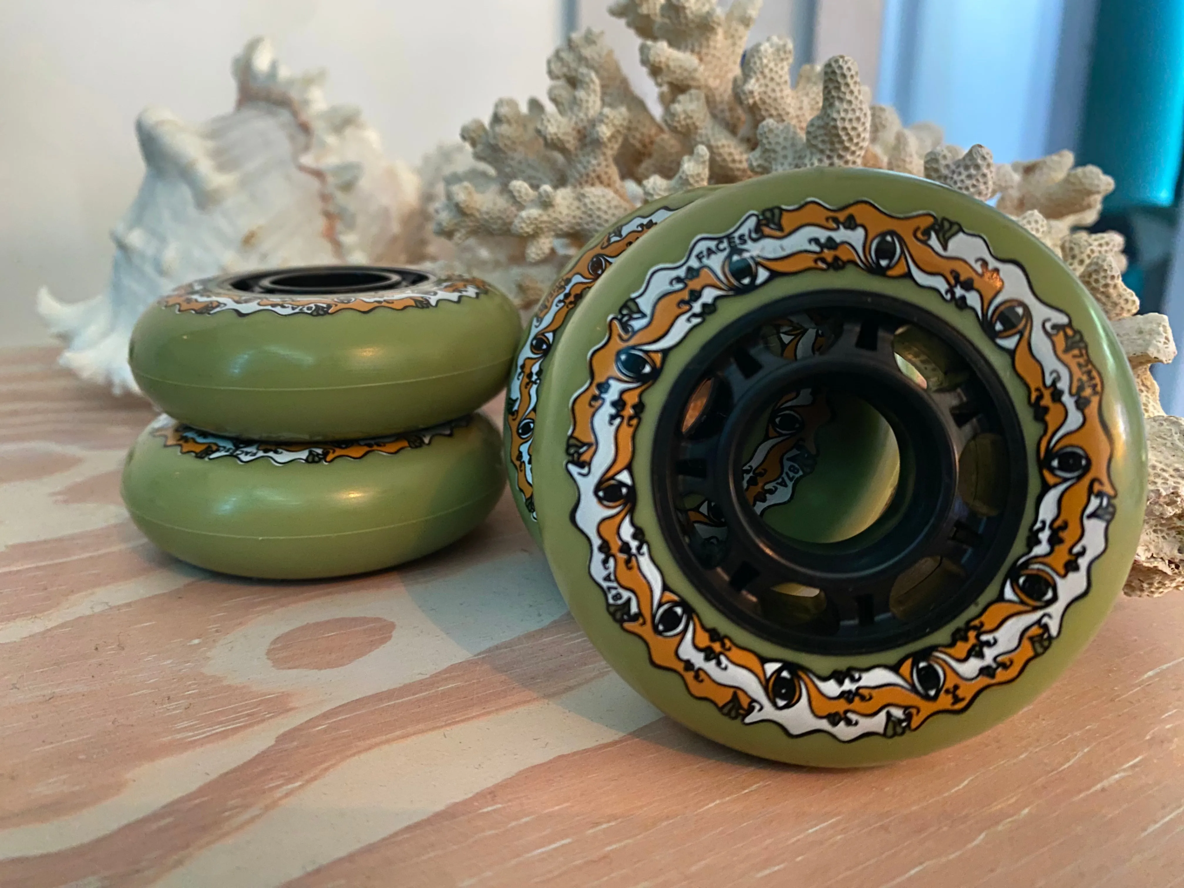 Mushroom Blading - Faces - 72mm 87a