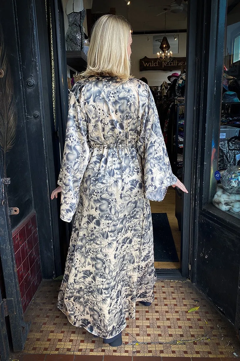 Navy Vinca Gemini Leisure Robe