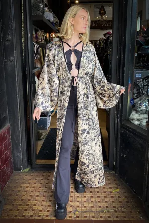 Navy Vinca Gemini Leisure Robe