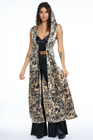 Navy Vinca Sleeveless Gemini Leisure Robe