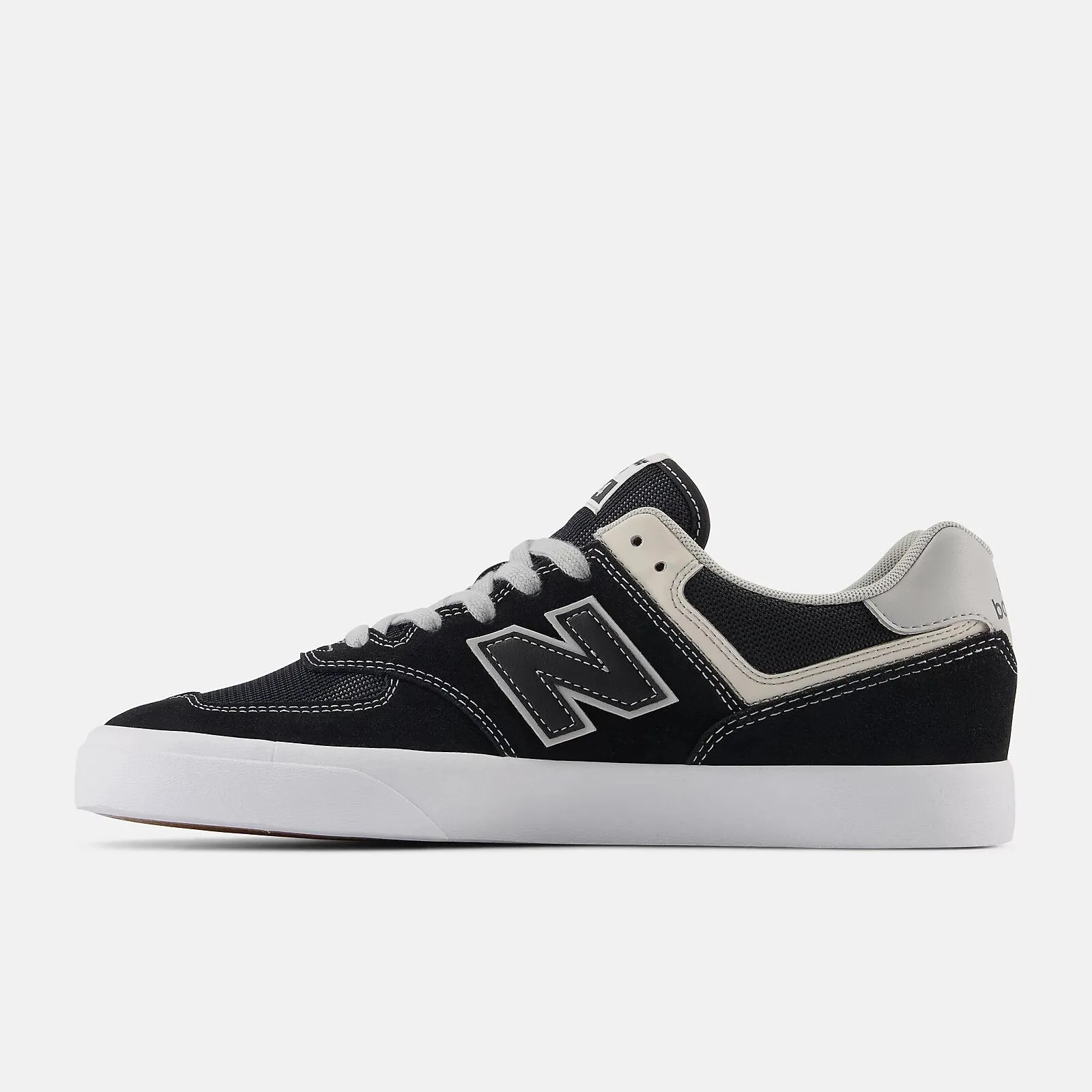 New Balance 574 Vulc Shoes Black/Grey