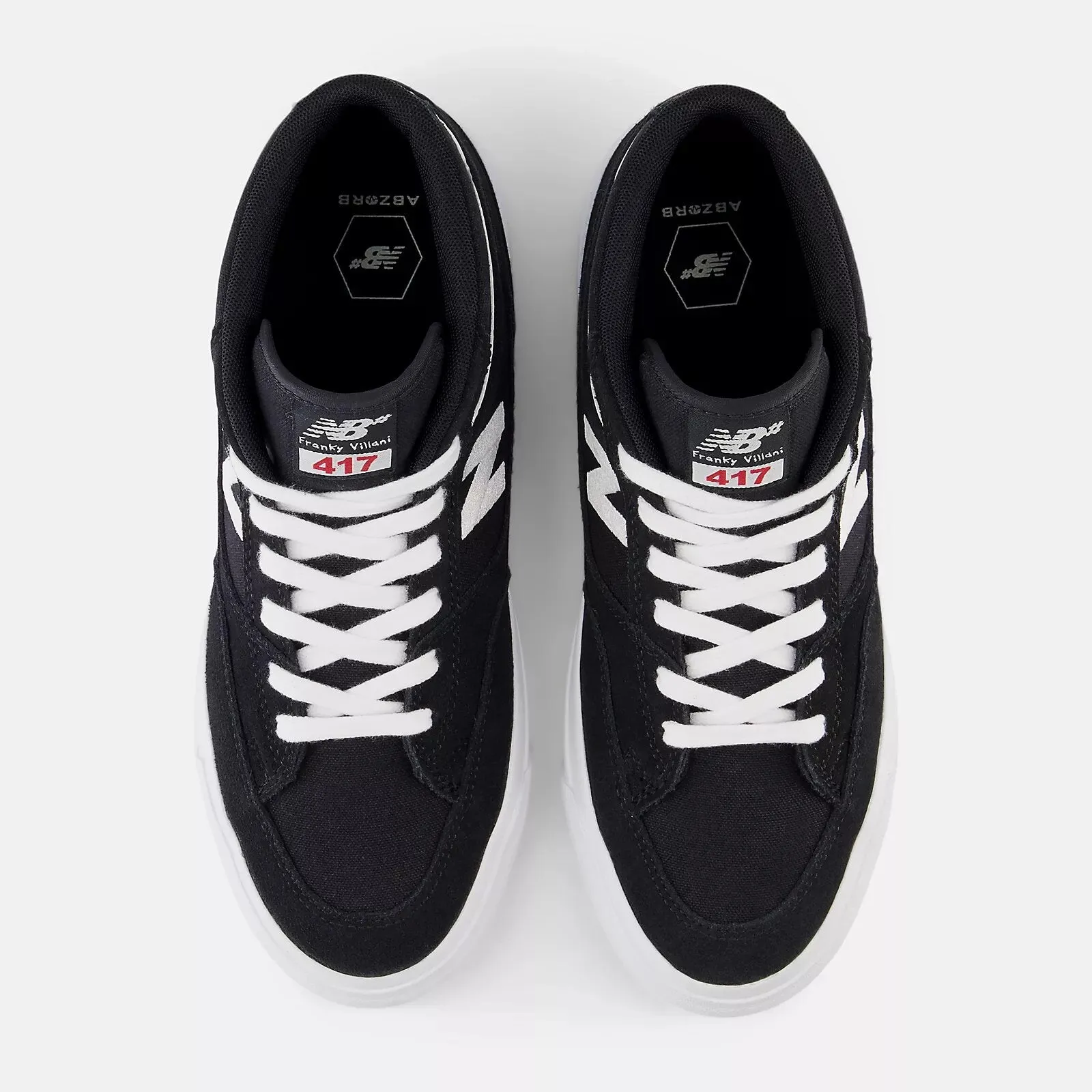 New Balance Franky Villani 417 Shoes Black/White