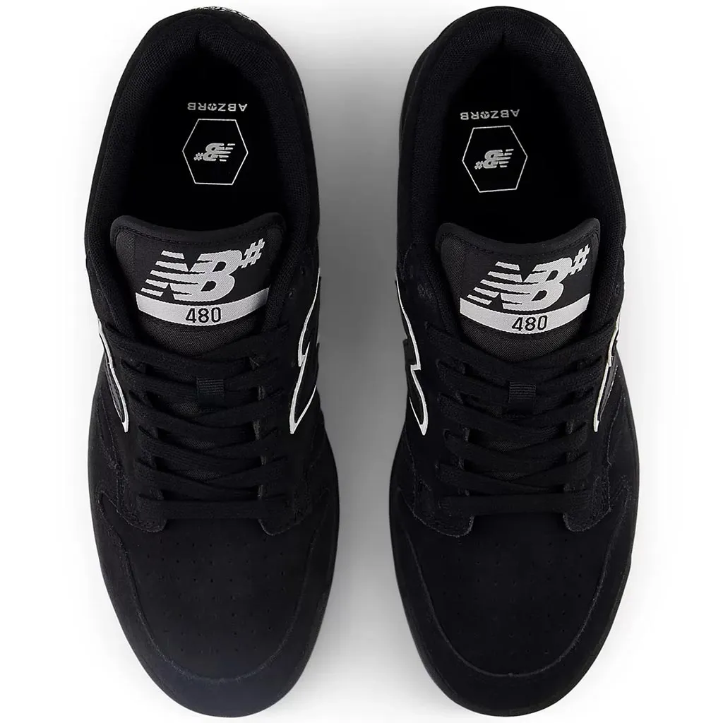 NEW BALANCE NUMERIC 480 - BLACK/WHITE
