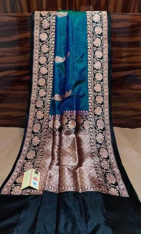 New Exclusive Pure Banarasi Handloom Khaddi Katan Silk Saree
