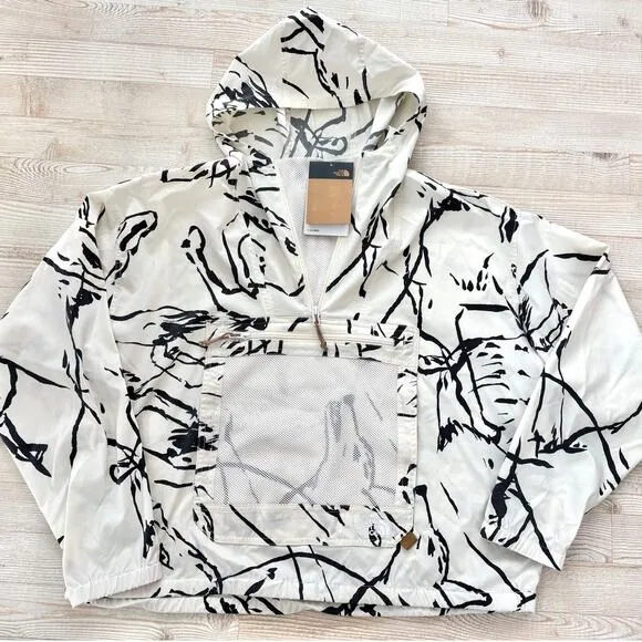 New North Face Class V Pathfinder Pullover Windbreaker | White Coyote XXL‎