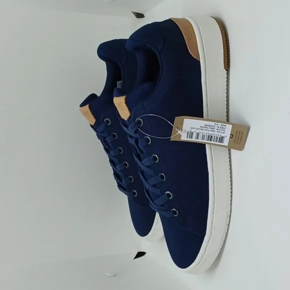 New Toms Men's Trvl Lite Sneaker Navy Canvas Sz 11.5