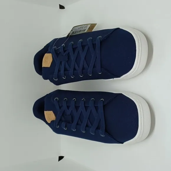 New Toms Men's Trvl Lite Sneaker Navy Canvas Sz 11.5