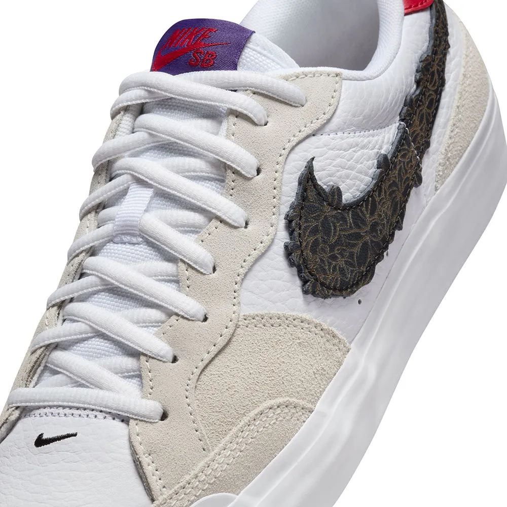 Nike SB Sky Brown Pogo Plus Shoes Sail/Black-White-Gym Red
