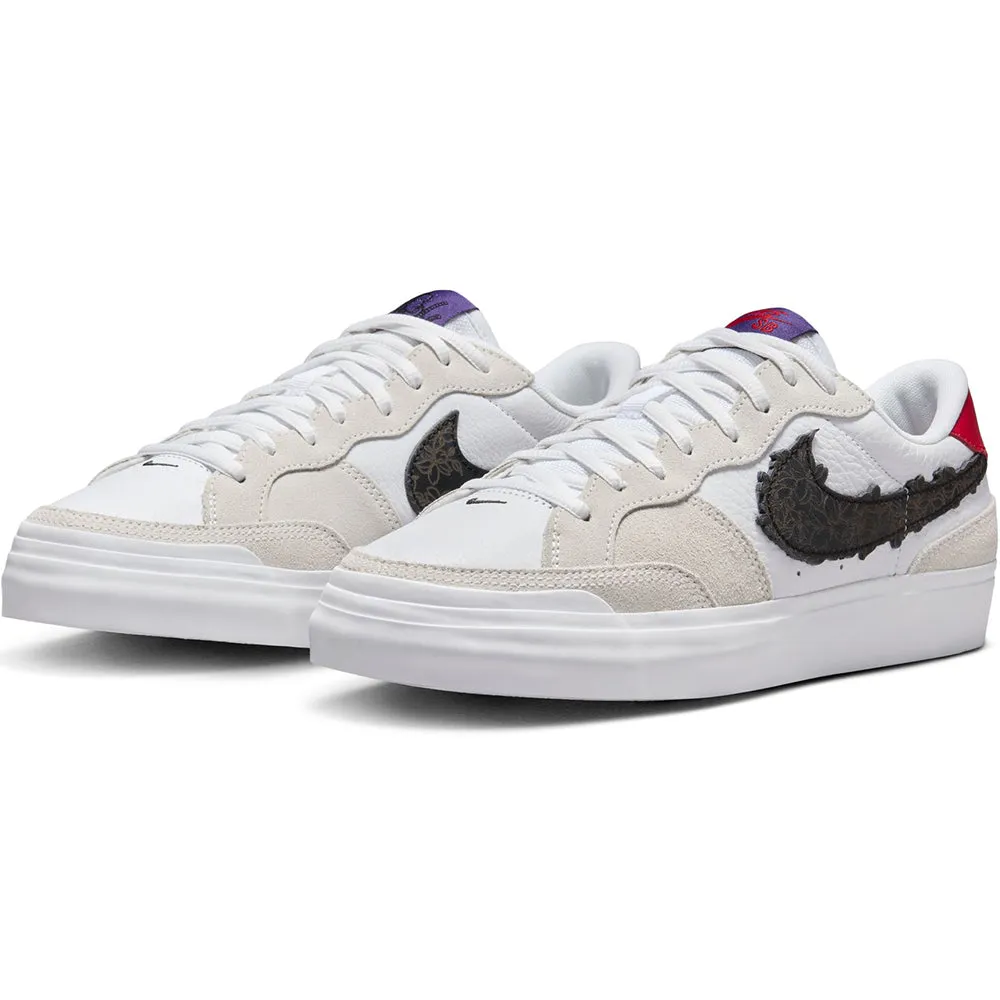 Nike SB Sky Brown Pogo Plus Shoes Sail/Black-White-Gym Red