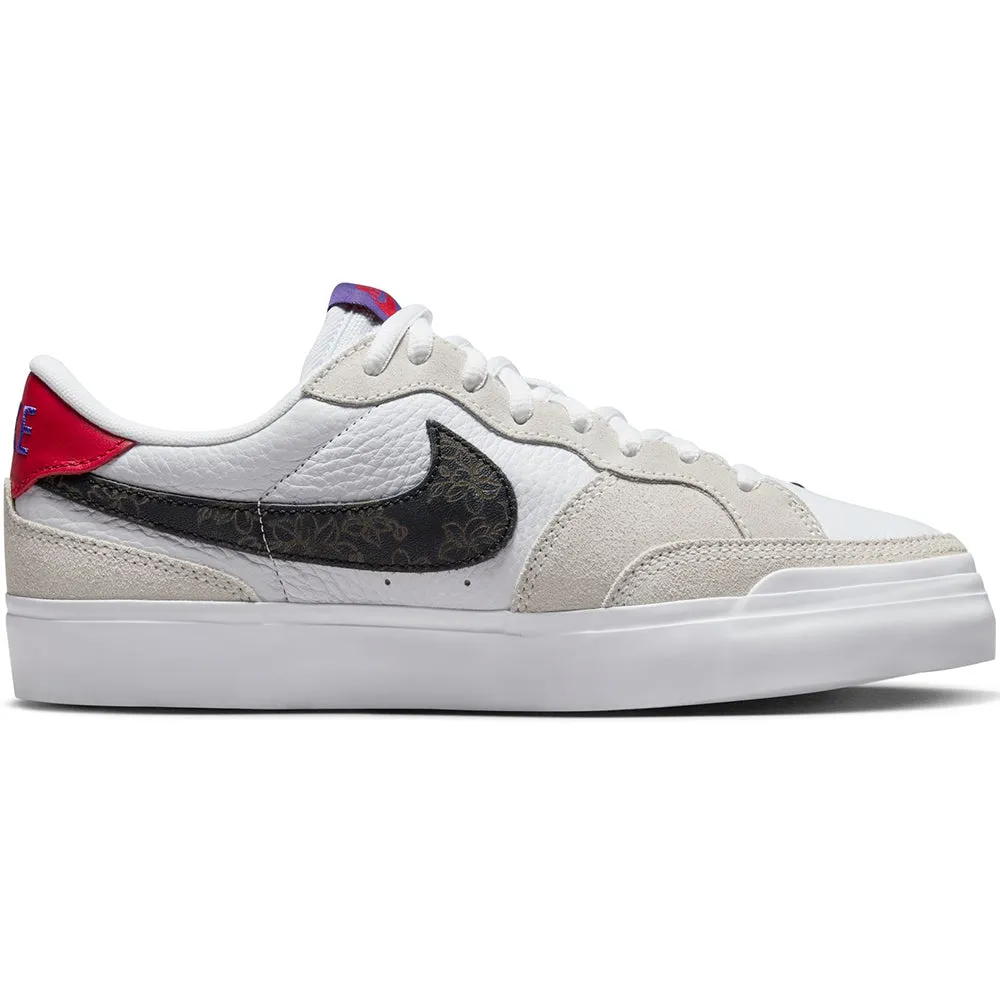 Nike SB Sky Brown Pogo Plus Shoes Sail/Black-White-Gym Red
