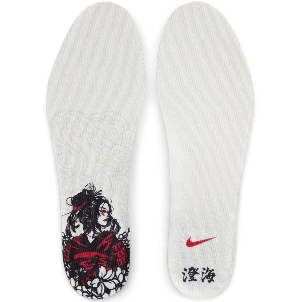 Nike SB Sky Brown Pogo Plus Shoes Sail/Black-White-Gym Red