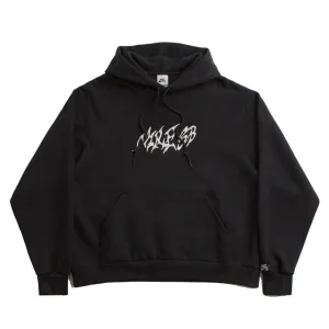 NIKE SB STALLION FLEECE HOOD - BLACK/WHITE