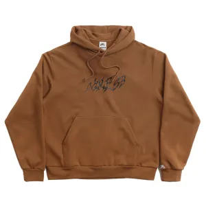 NIKE SB STALLION FLEECE HOOD - LT BRITISH TAN/WHITE