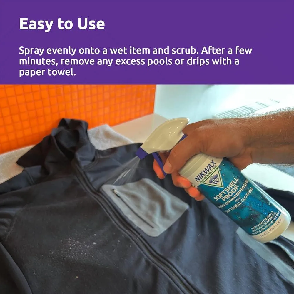 Nikwax Softshell Proof Spray - 300ml