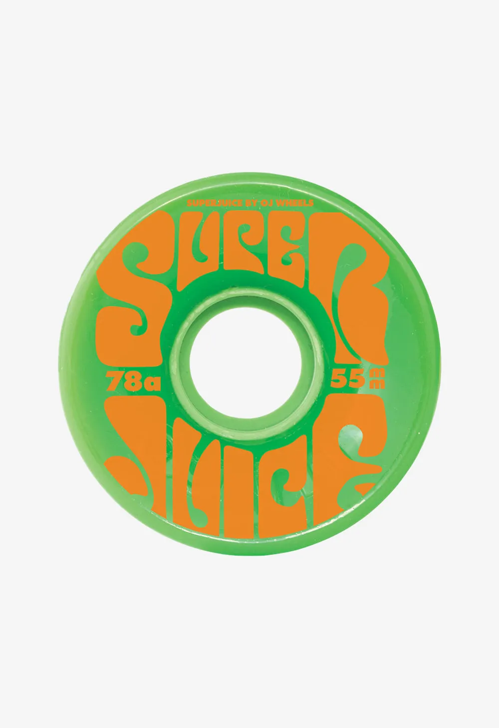 OJ WHEELS 55MM MINI SUPER JUICE GREEN 78A