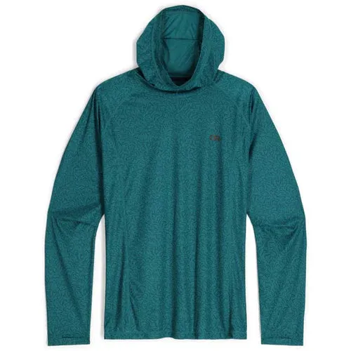Outdoor Research Echo Printed Mens Long Sleeve Hooded Top