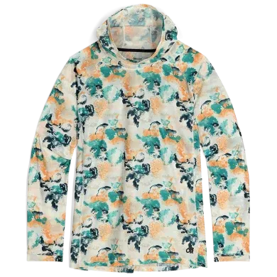 Outdoor Research Echo Printed Womens Plus Hooded Top
