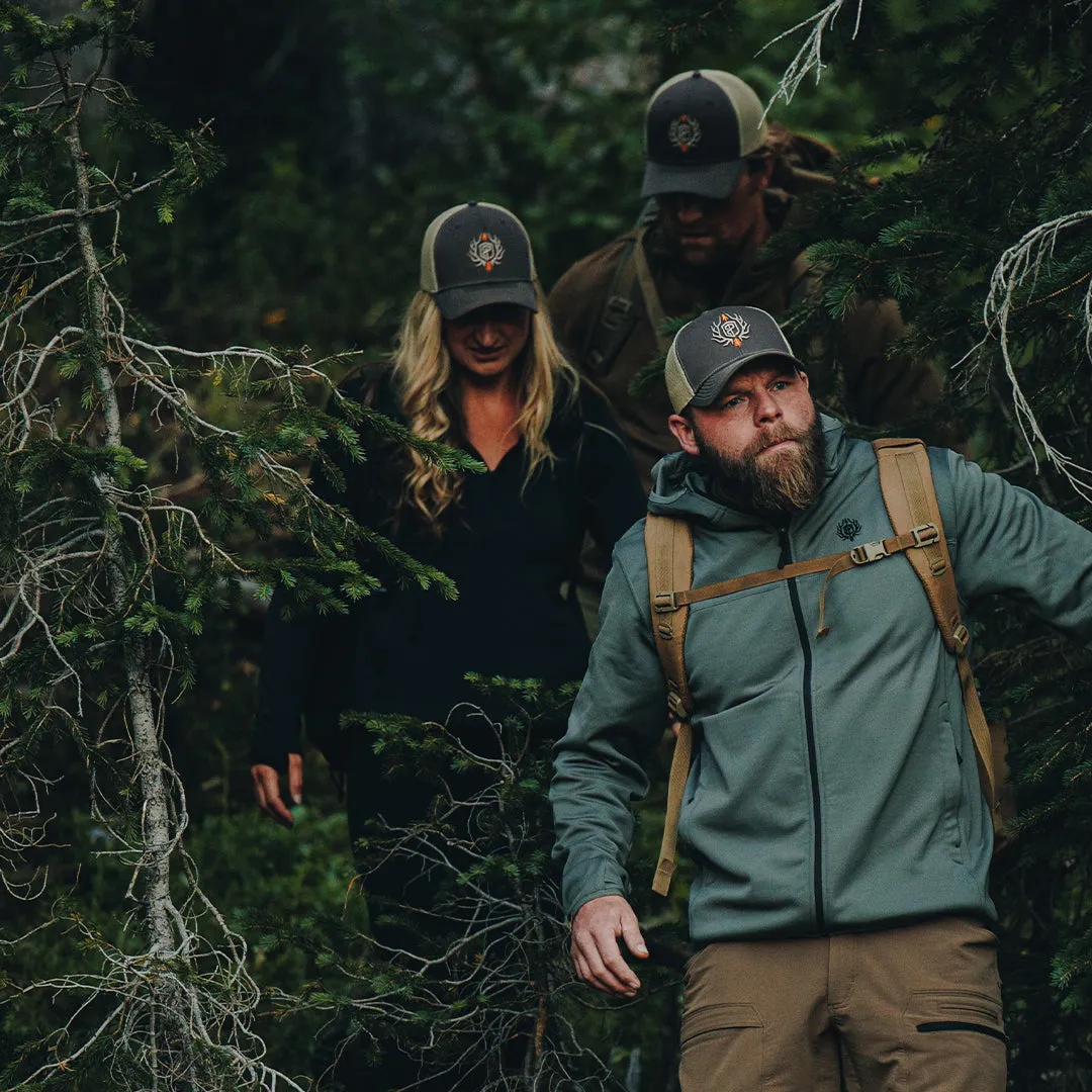 Outdoor Trucker Hat (Brown with Tan Mesh)