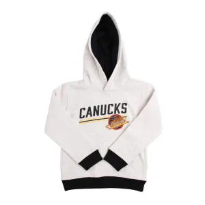 Outer Stuff Timeless Boys Hoody - Vancouver Canucks Retro Skate