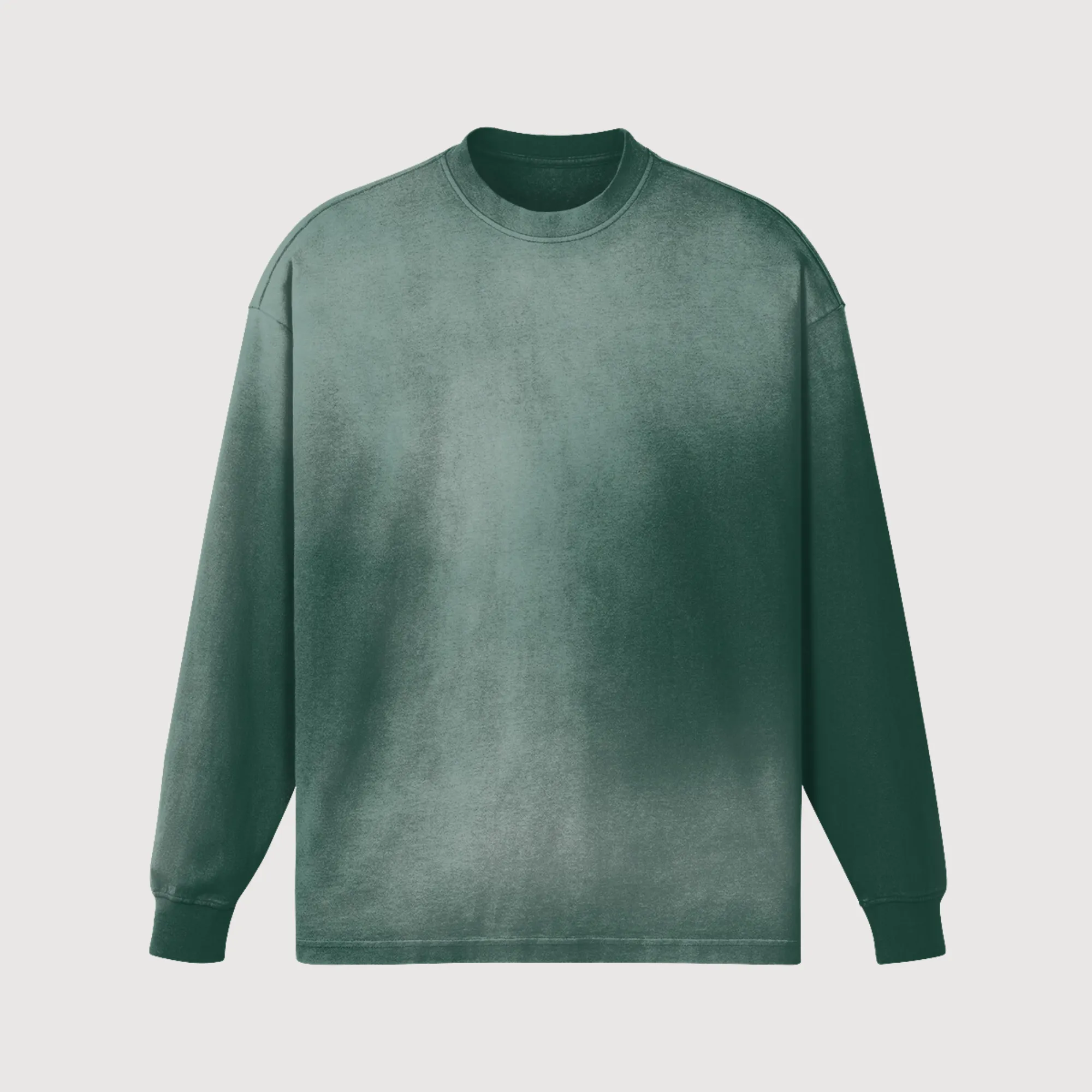 Oversized Crewneck x Drop Shoulder x Washed Out