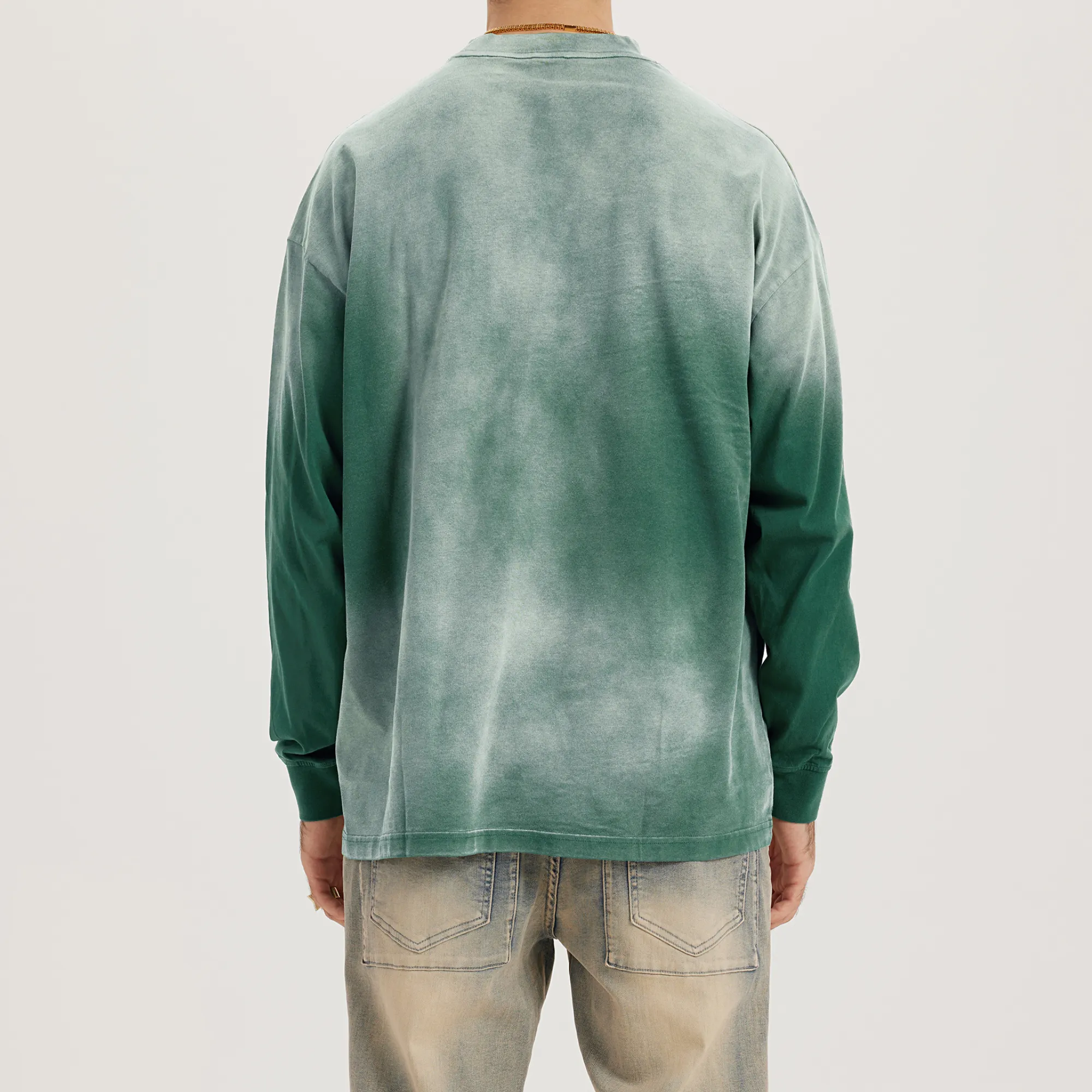 Oversized Crewneck x Drop Shoulder x Washed Out