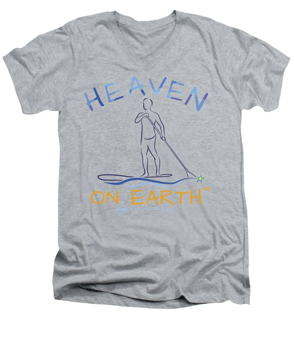 Paddle Board Heaven On Earth - Men's V-Neck T-Shirt