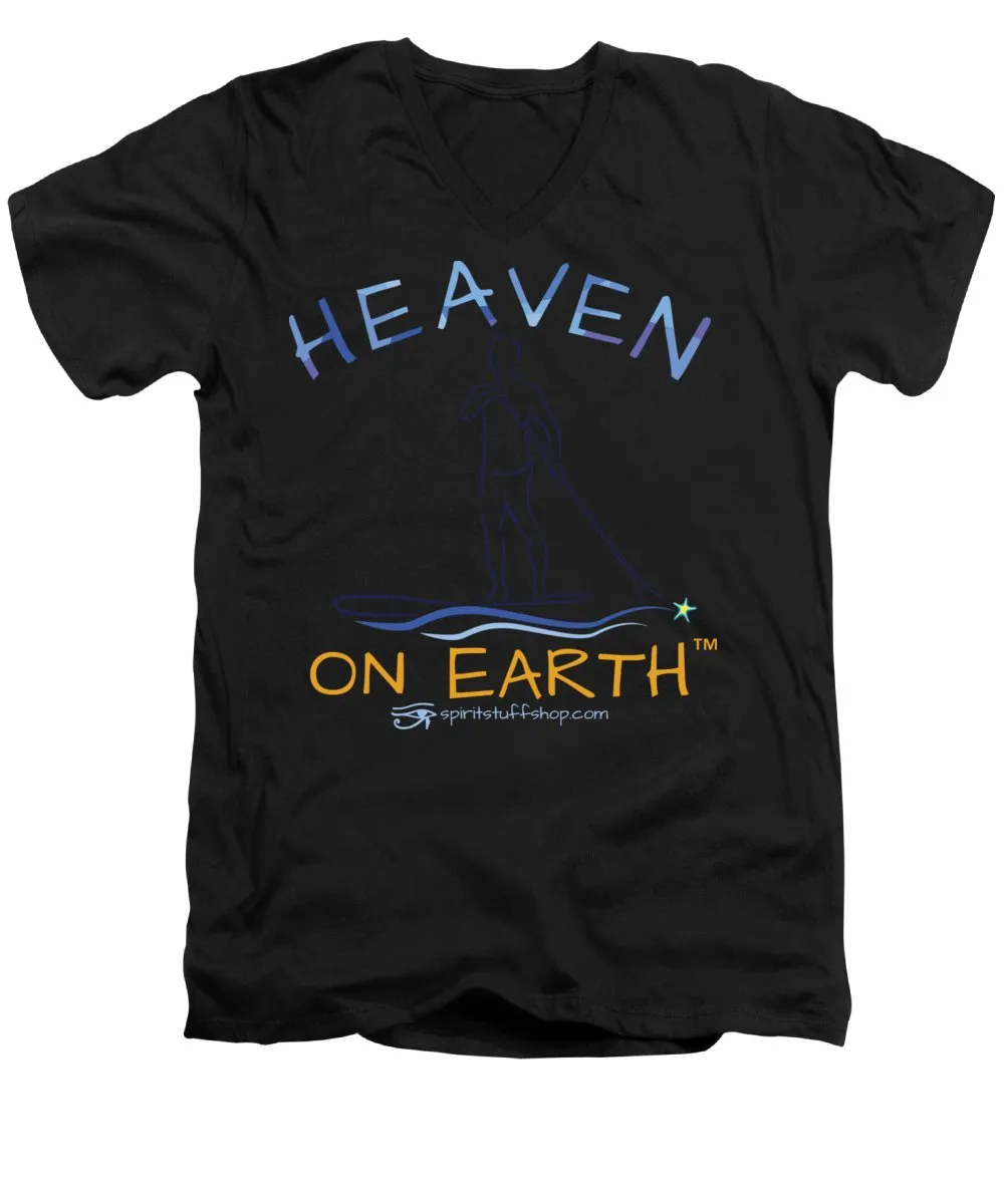 Paddle Board Heaven On Earth - Men's V-Neck T-Shirt