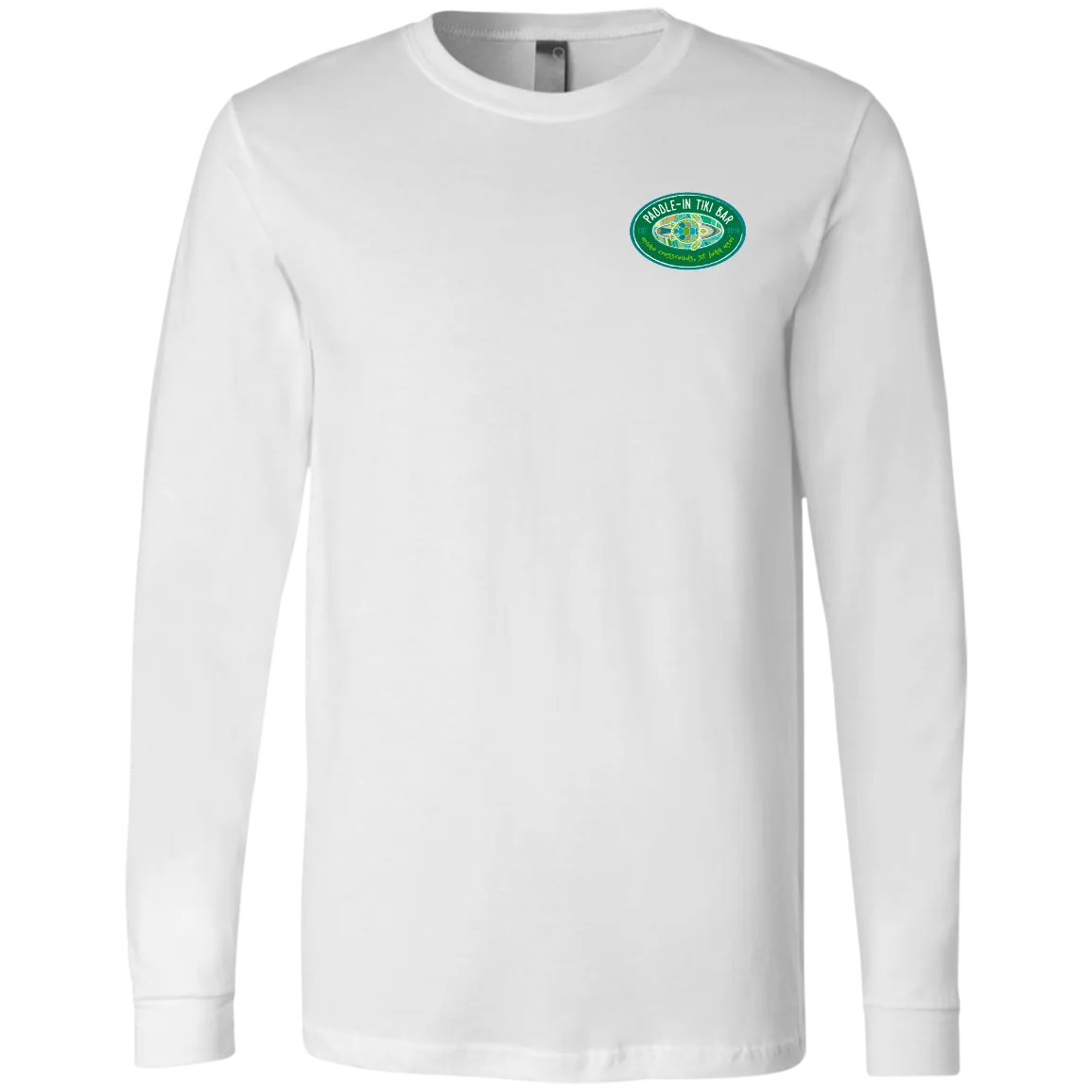 Paddle In Bella   Canvas Men's Jersey LS T-Shirt