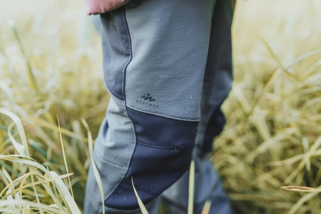 Pantalon softshell de randonnée - MH550 gris - enfant 2 - 6 ans