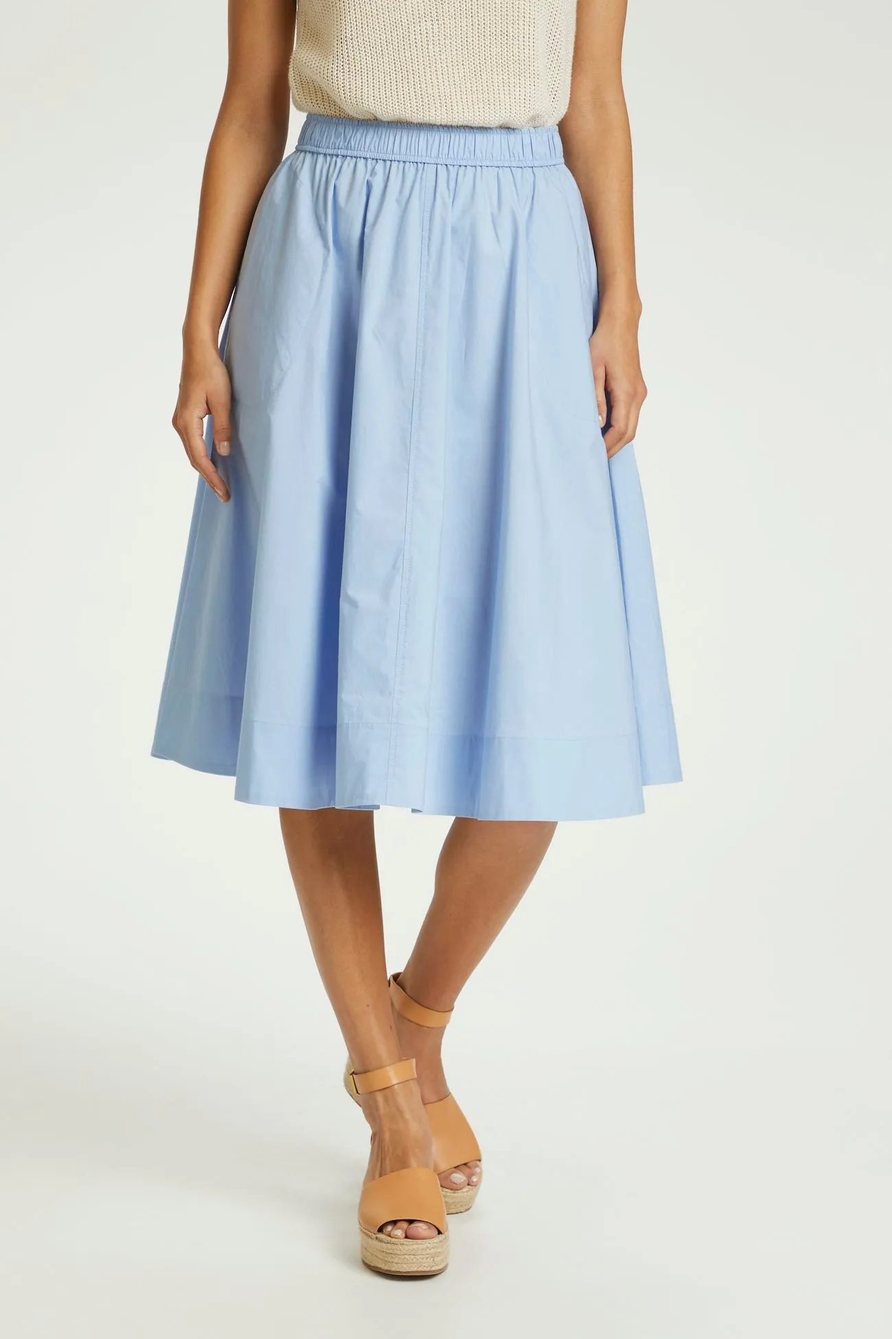 Part Two Inga Skirt (Brunnera Blue) - FINAL SALE