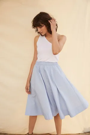 Part Two Inga Skirt (Brunnera Blue) - FINAL SALE