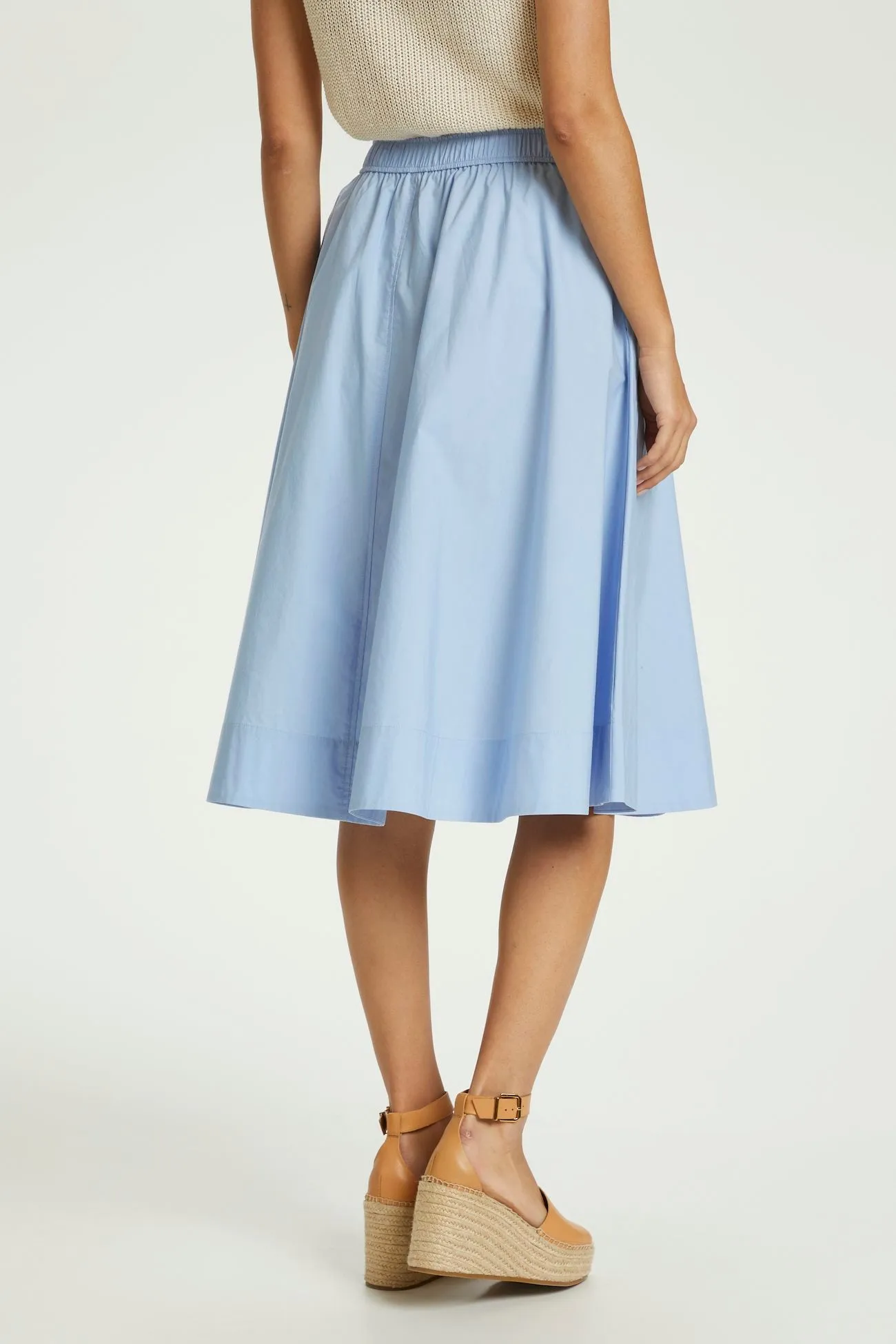 Part Two Inga Skirt (Brunnera Blue) - FINAL SALE