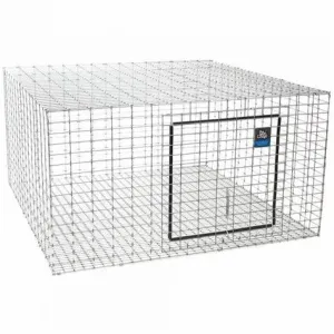 Pet Lodge Rabbit Hutch 24"W x 24"L x 16"H