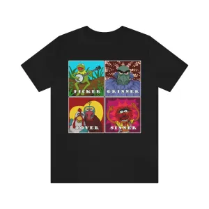 Picker Grinner Tee on Bella Canvas