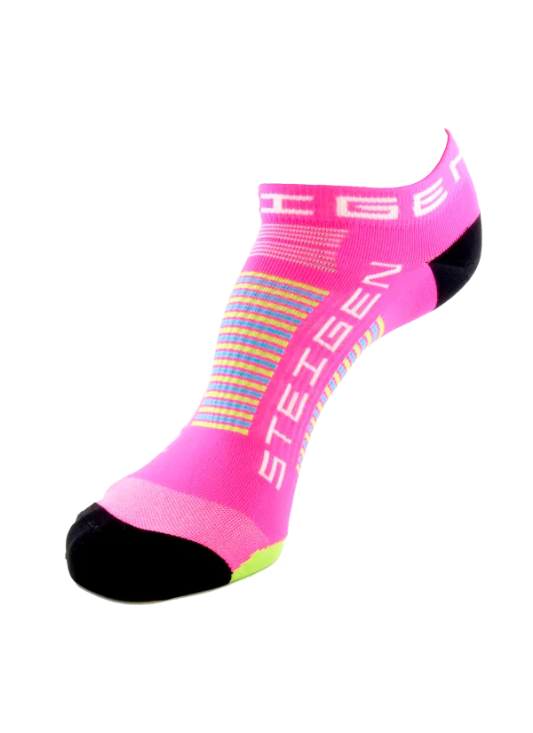 Pink Tutti Frutti Running Socks Zero Length