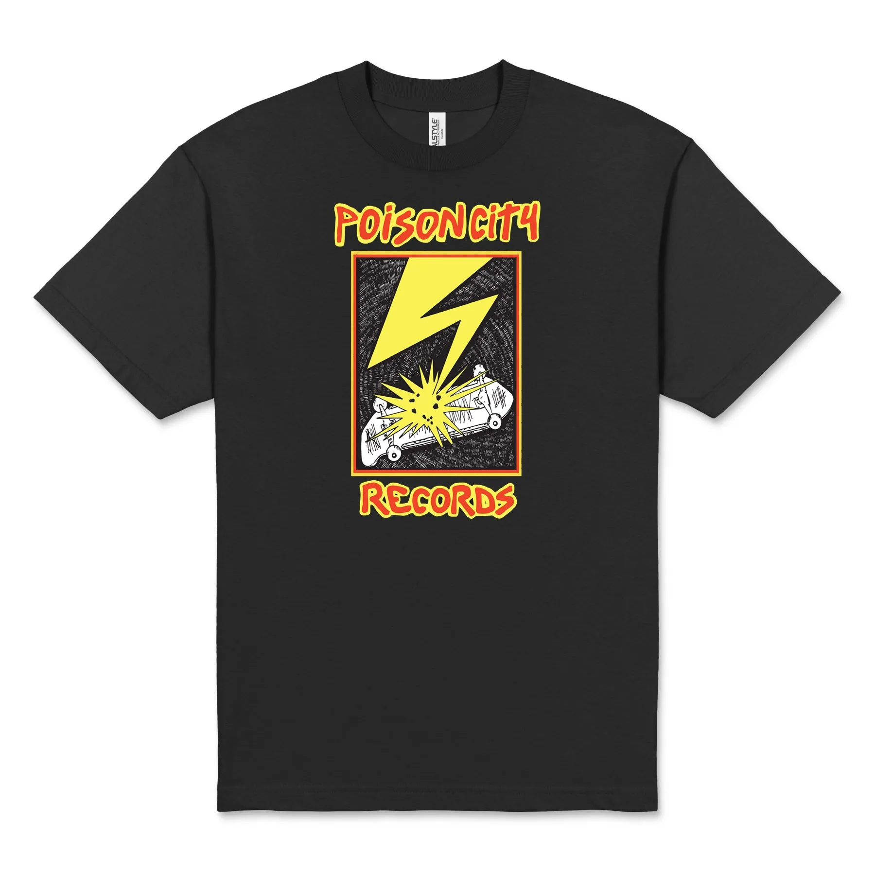 POISON CITY 'Jah Skate?' T-Shirt