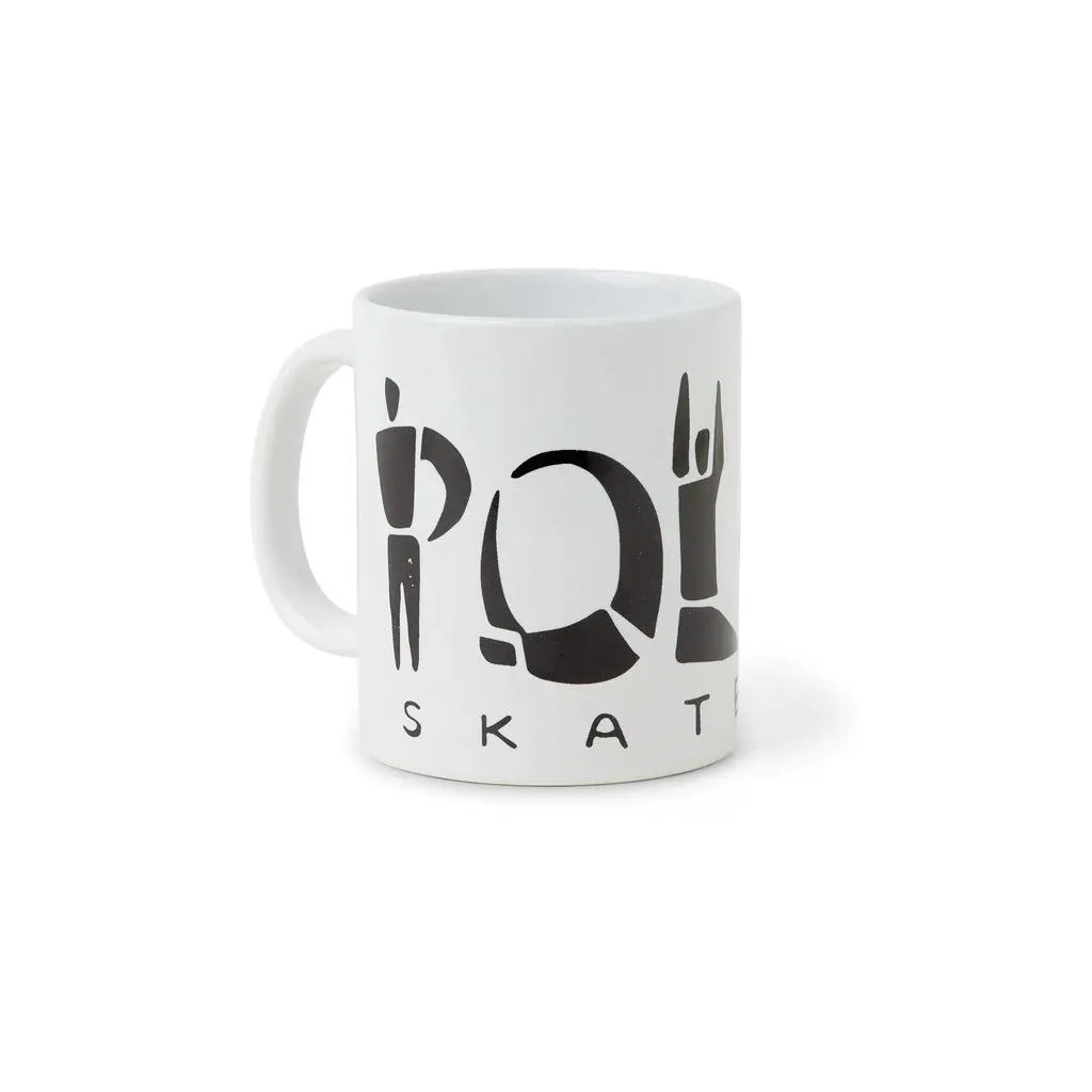 Polar Skate Co Group Logo Mug - White