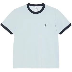 Polar Skate Co Ringer Tee Light Blue/Navy