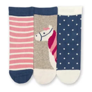 Pony Socks - Flat Seam Comfort