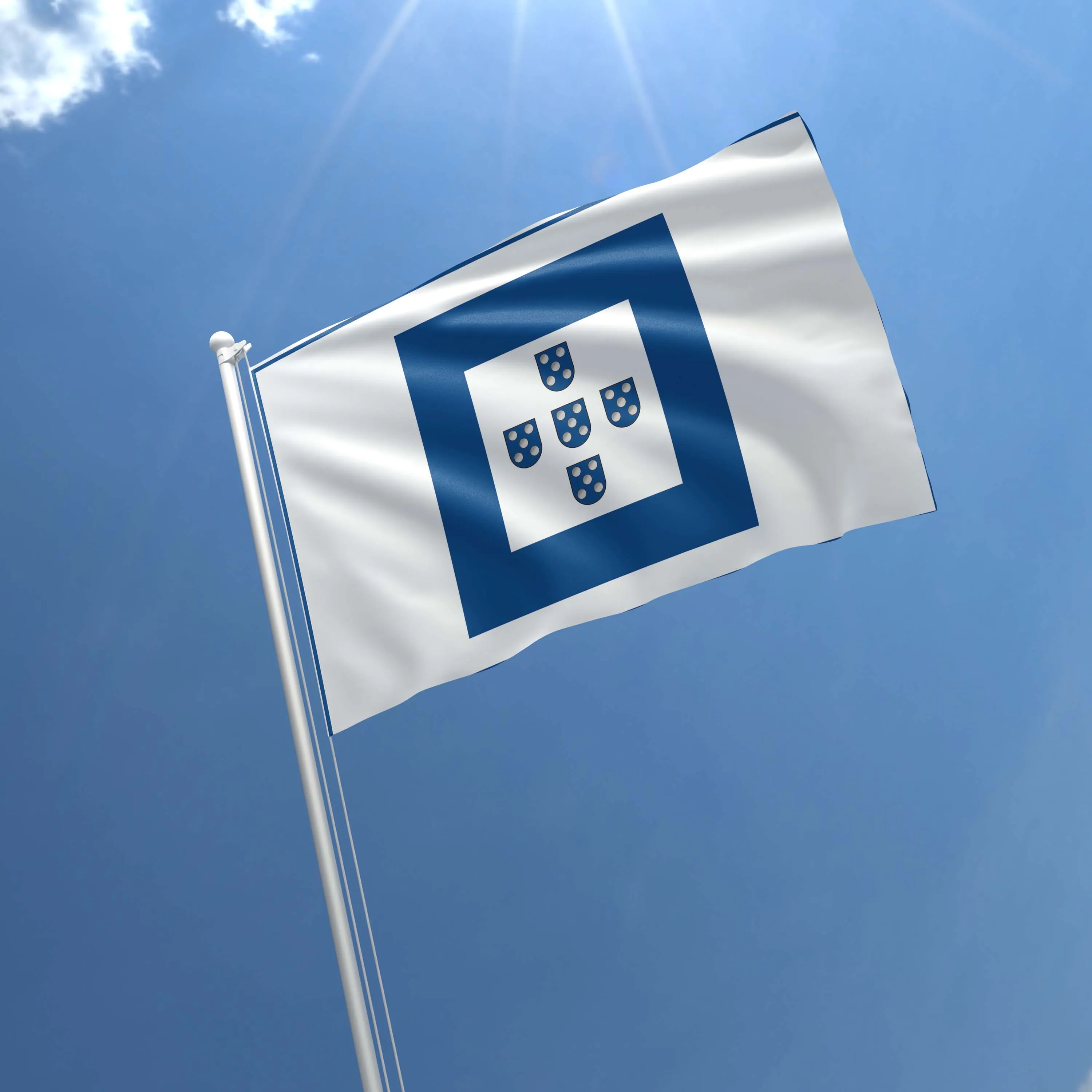 Portugal National Union Estado Novo Regime Flag Banner