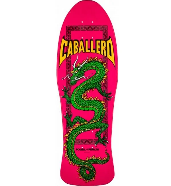 Powell Peralta Caballero Chinese Dragon Pink Deck