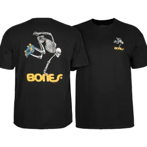 POWELL PERALTA 'Skate Skeleton' T-Shirt (Black)