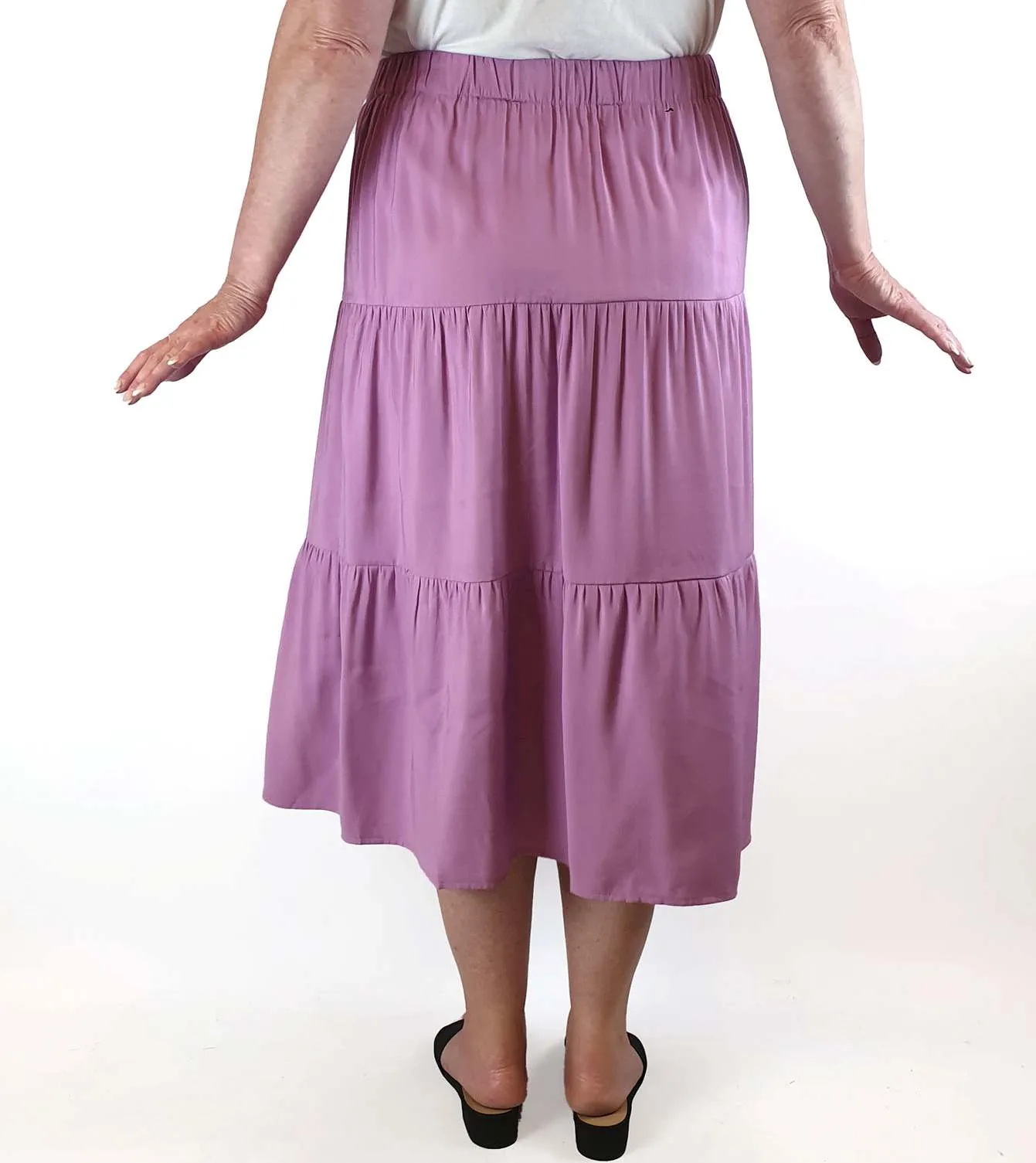 Princess Highway purple multi tier flowy skirt size 20 (best fits sizes 16-18)