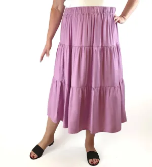 Princess Highway purple multi tier flowy skirt size 20 (best fits sizes 16-18)