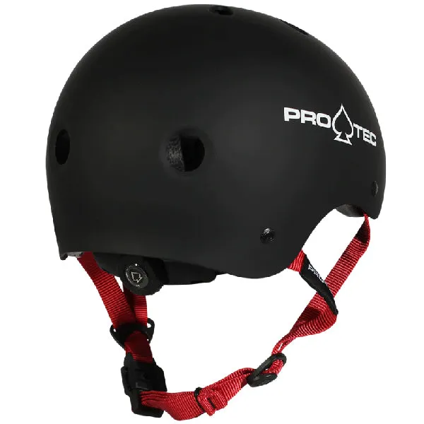 Pro Tec Casco JR Classic Fit Cert Matte Black