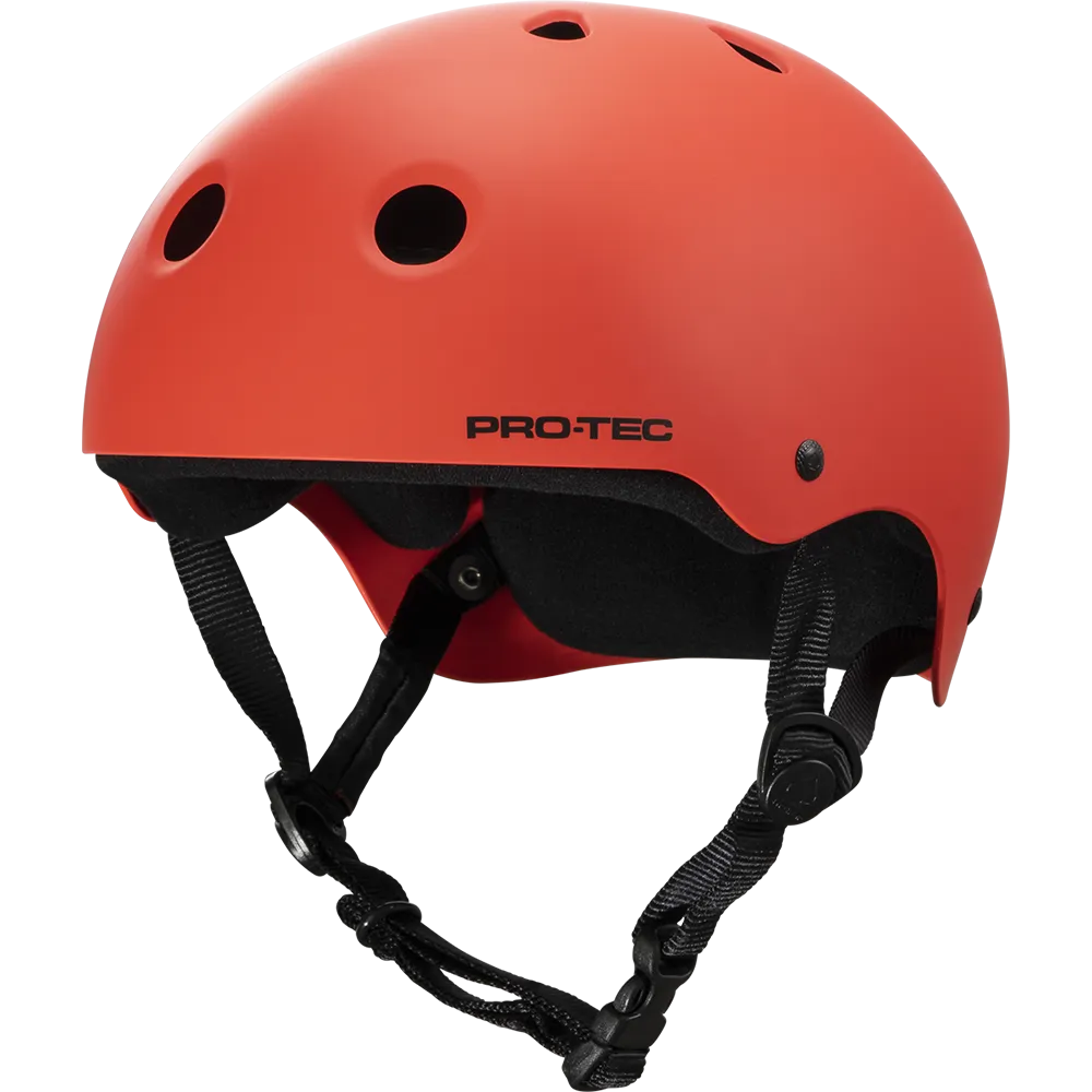Pro-Tec Classic Skate Matte Bright Red Helmet