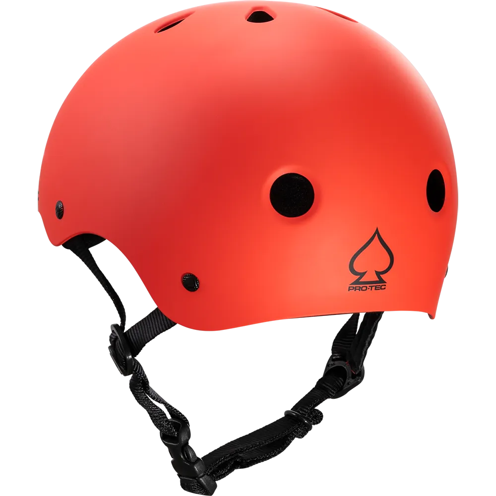 Pro-Tec Classic Skate Matte Bright Red Helmet